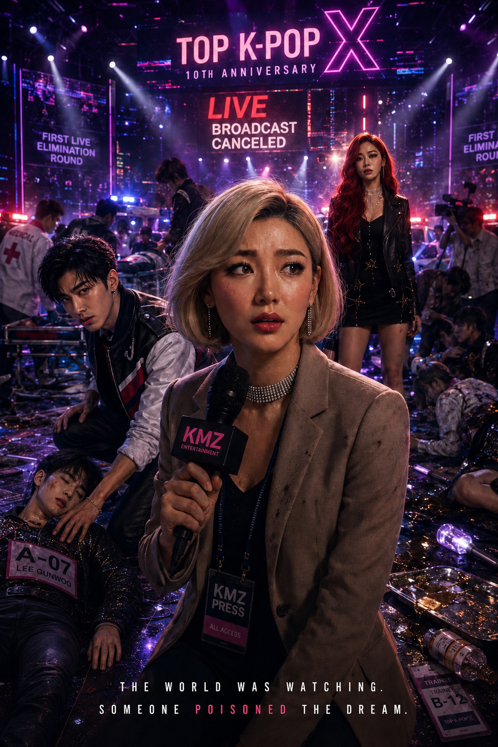 Top K-Pop X — The World Was Watching. Someone Poisoned the Dream.